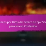 Premios por Hitos del Evento de Epic Seven para Skins Exclusivas